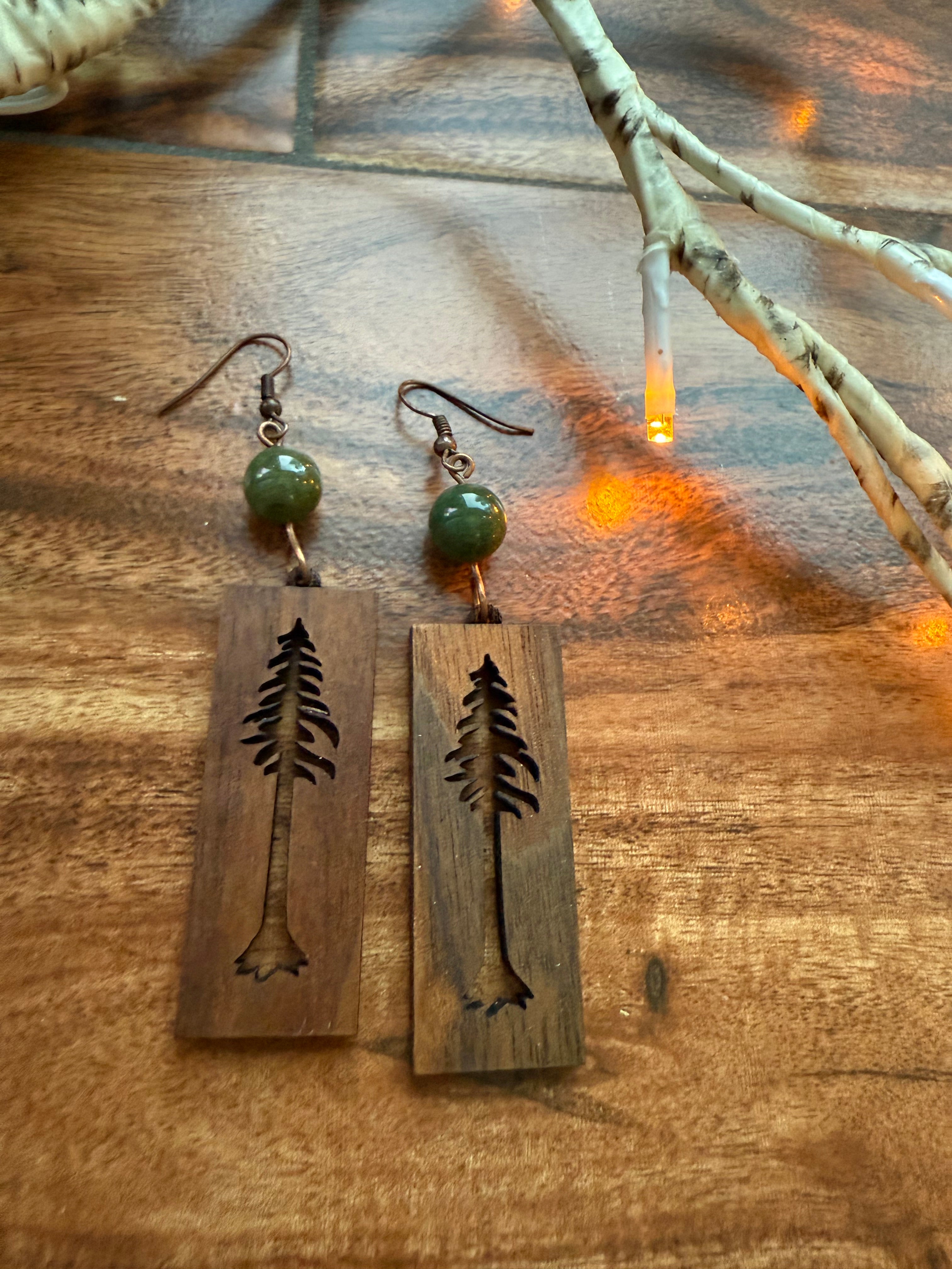 Tree Earrings