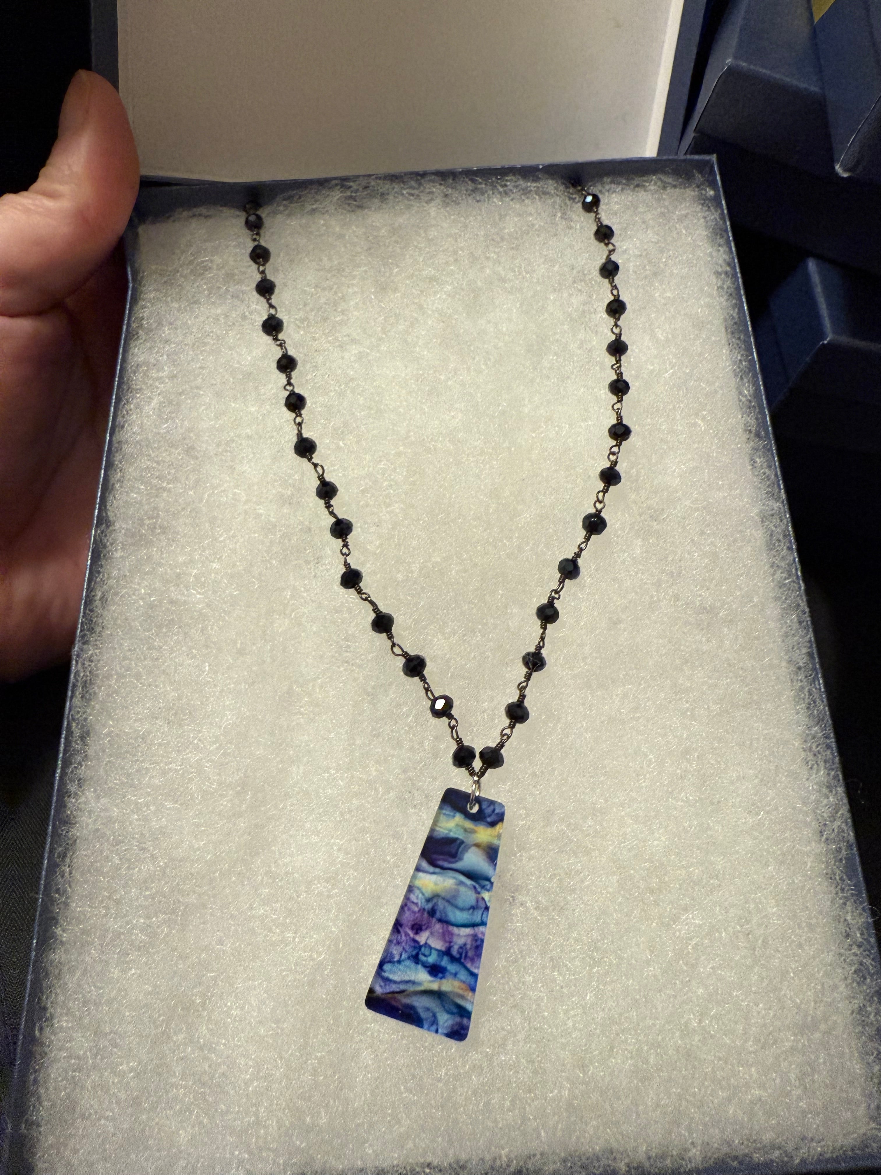 Ink Print Necklace